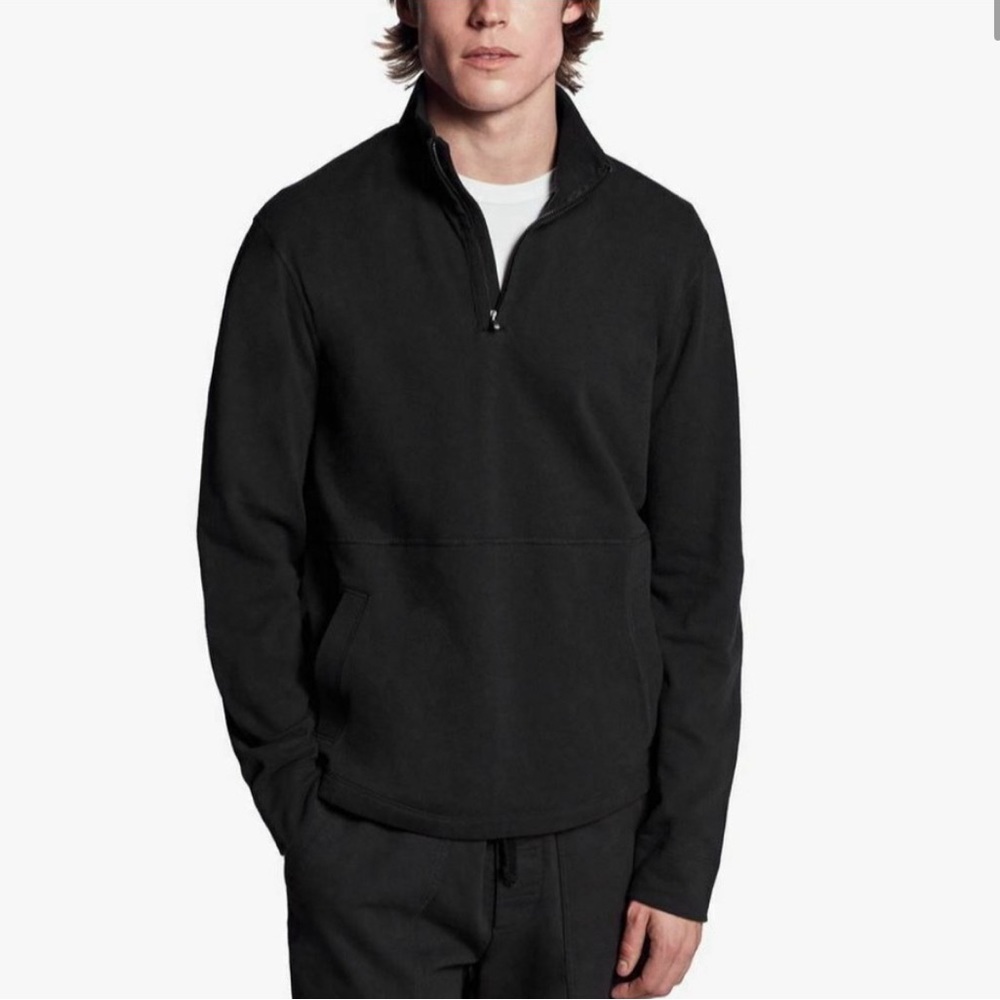 James Perse 1/4 Zip Pullover Sweater Size 2